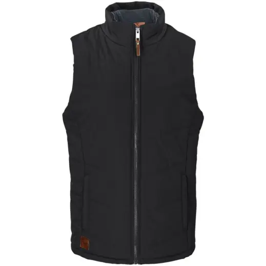 Mens Mafadi Bodywarmer Black Front